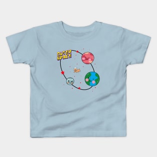 Outer Space | Cute Kids Kids T-Shirt